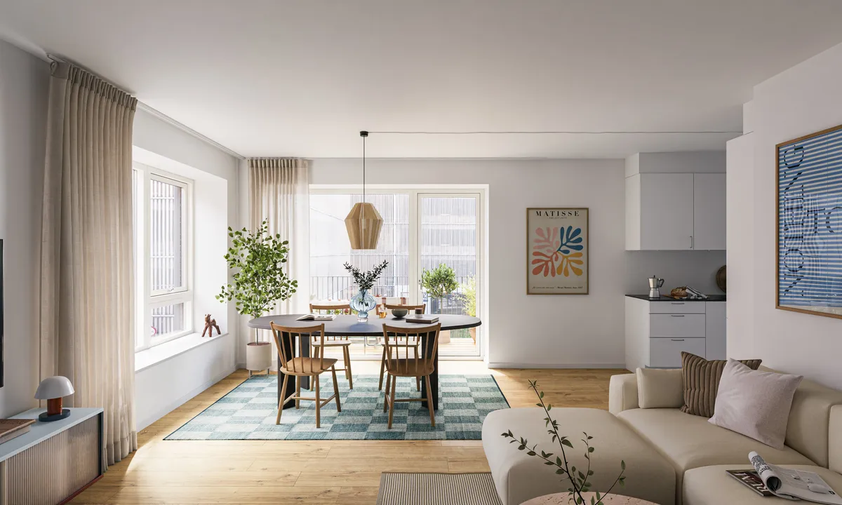 4-vær. lejlighed på 97 m² - Køge - Billede 2