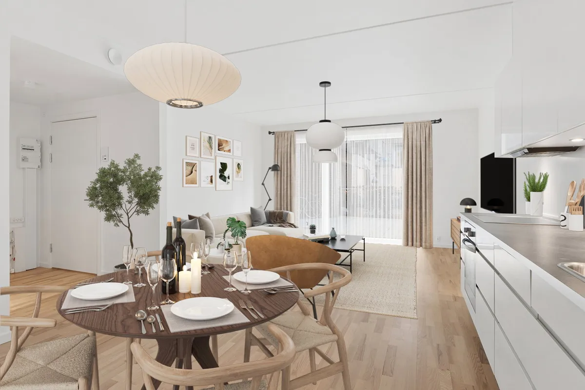 2-vær. lejlighed på 61 m² - Valby - Billede 1