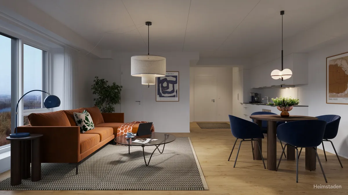 2-vær. lejlighed på 74 m² - Horsens - Billede 2