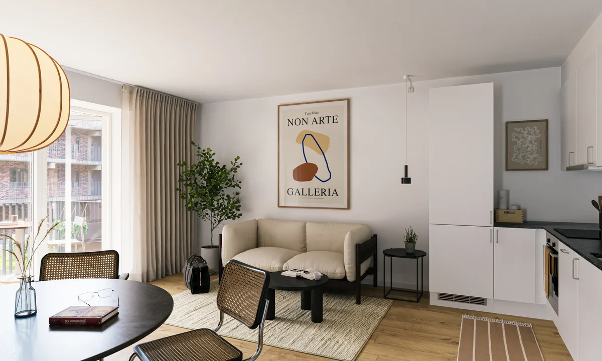 4-vær. lejlighed på 97 m² - Køge - Billede 1