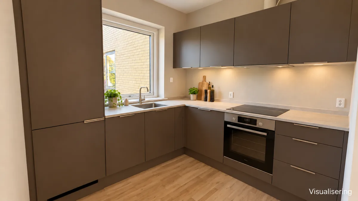 2-vær. lejlighed på 68 m² - Aarhus V - Billede 2