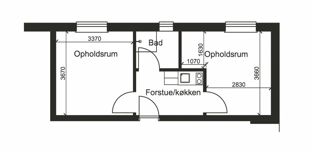 1-room room, 27 m² - Viborg - Photo 16