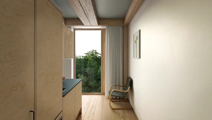 1-vær. lejlighed på 30 m² - København Ø - Billede 5