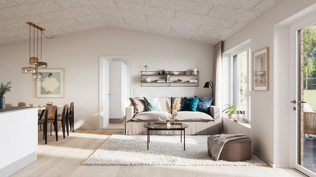 2-vær. rækkehus på 74 m² - Kolding - Billede 2