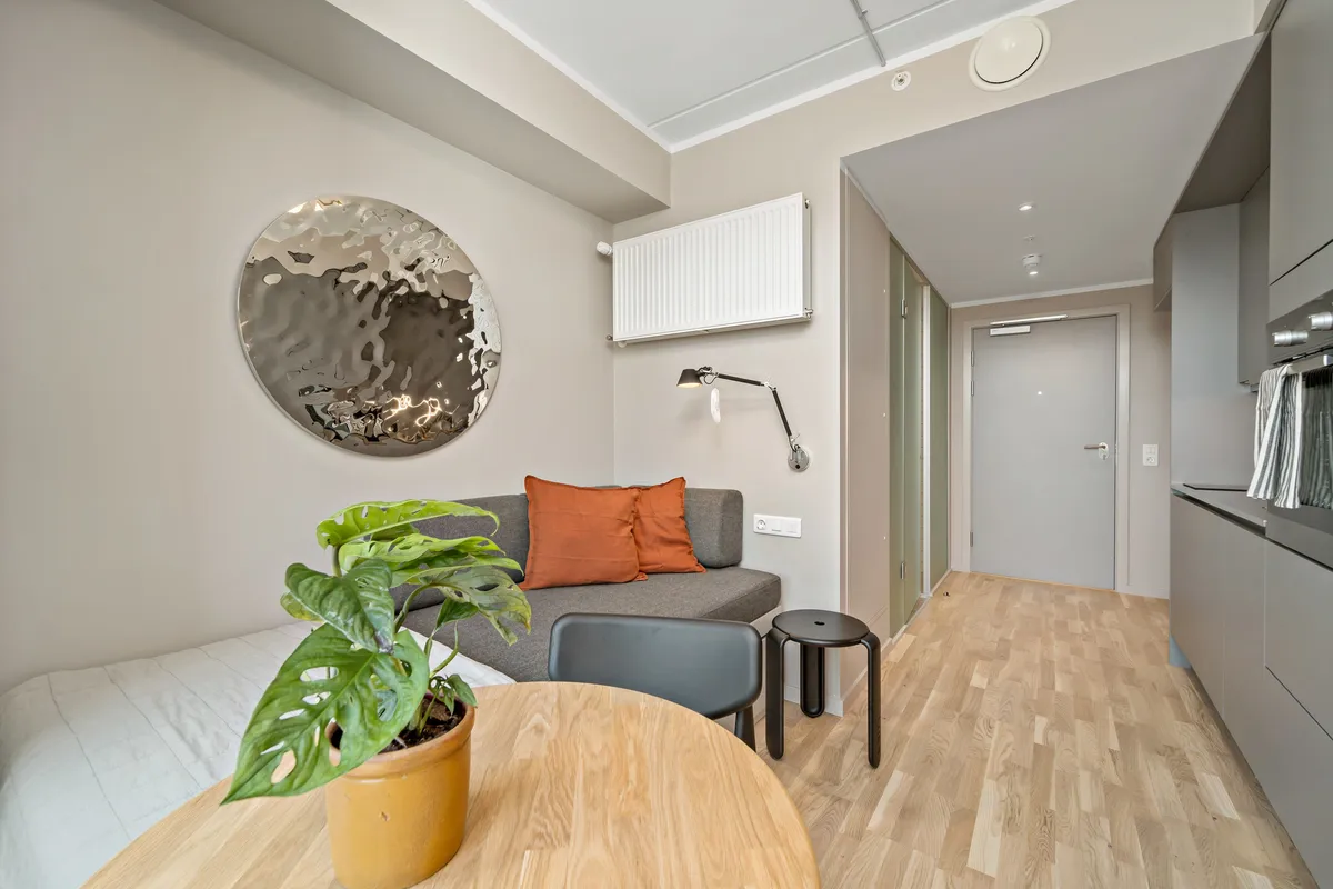 1-vær. lejlighed på 30 m² - Aarhus N - Billede 2