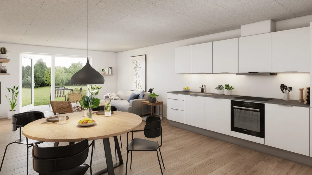 3-vær. rækkehus på 79 m² - Horsens - Billede 1
