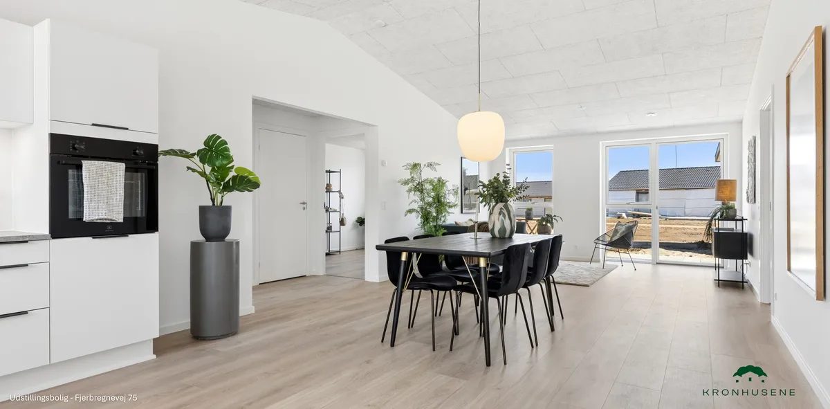 3-vær. rækkehus på 75 m² - Odense NV - Billede 1