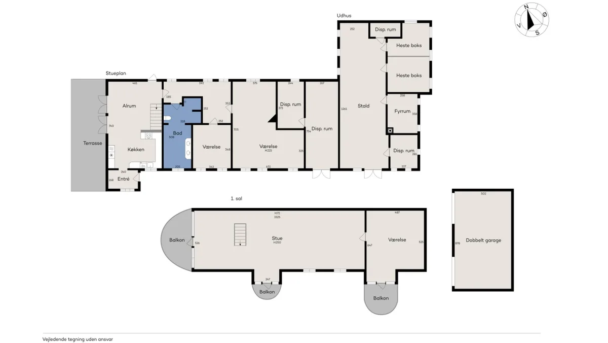 5-vær. hus på 220 m² - Skals - Billede 11