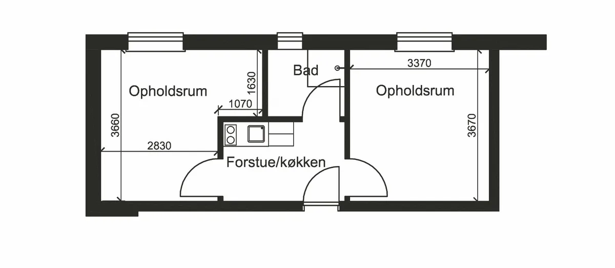 1-room room, 27 m² - Viborg - Photo 16