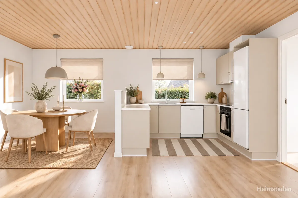 5-vær. rækkehus på 120 m² - Odense SØ - Billede 1
