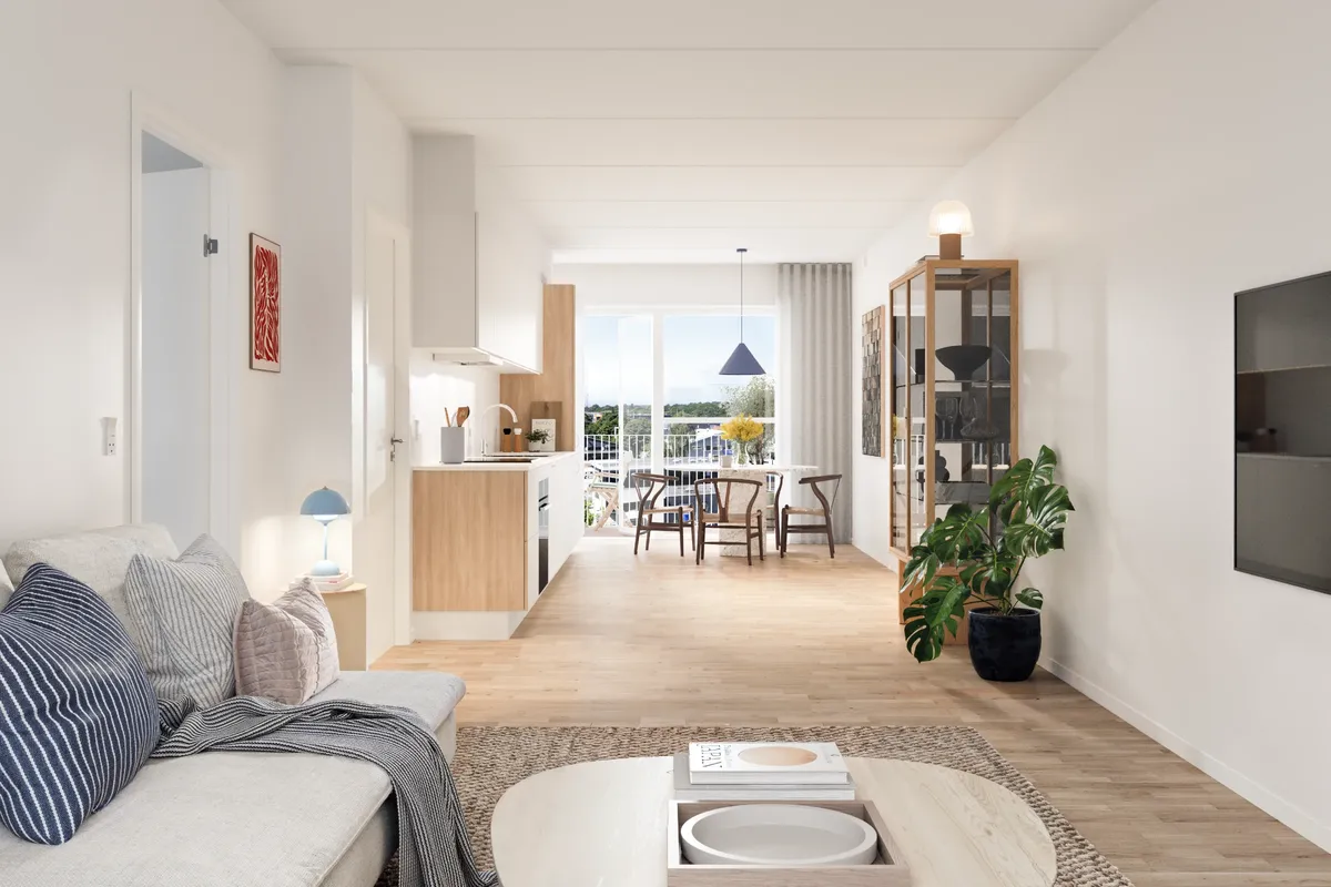 3-vær. lejlighed på 80 m² - Hillerød - Billede 1