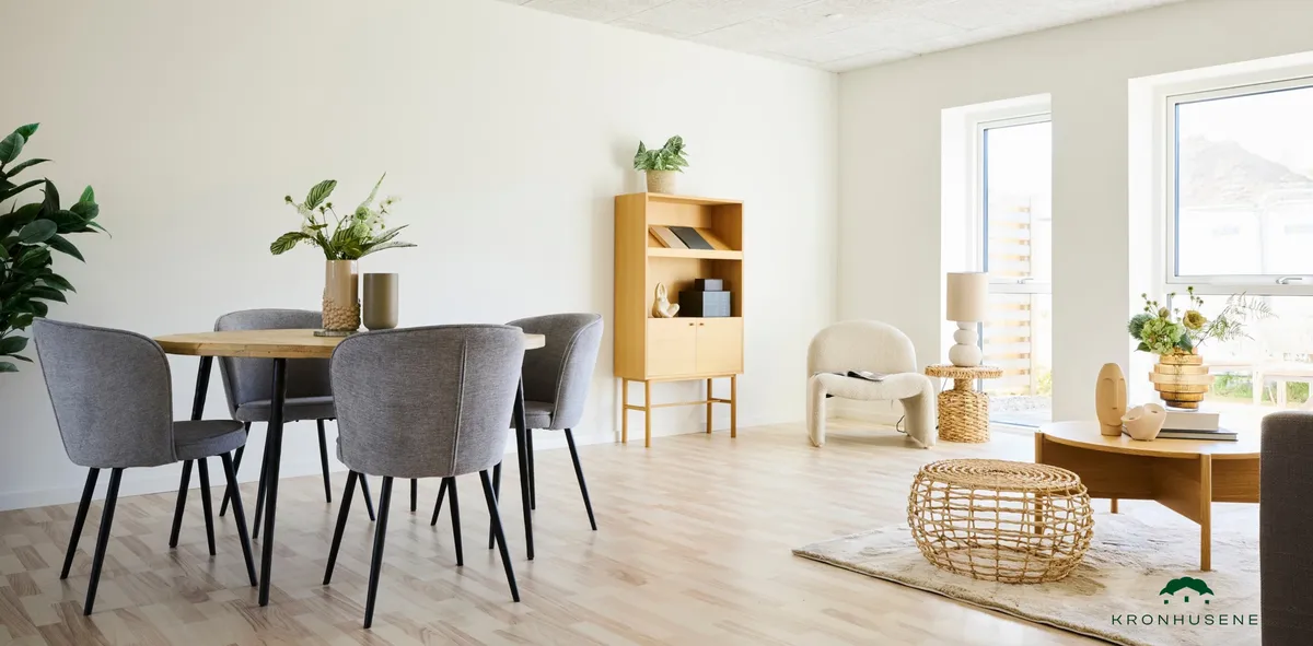 3-vær. rækkehus på 86 m² - Rønde - Billede 4