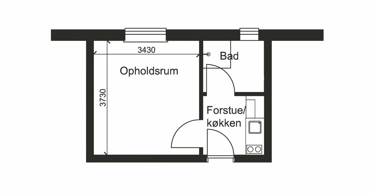 1-room room, 25 m² - Viborg - Photo 16