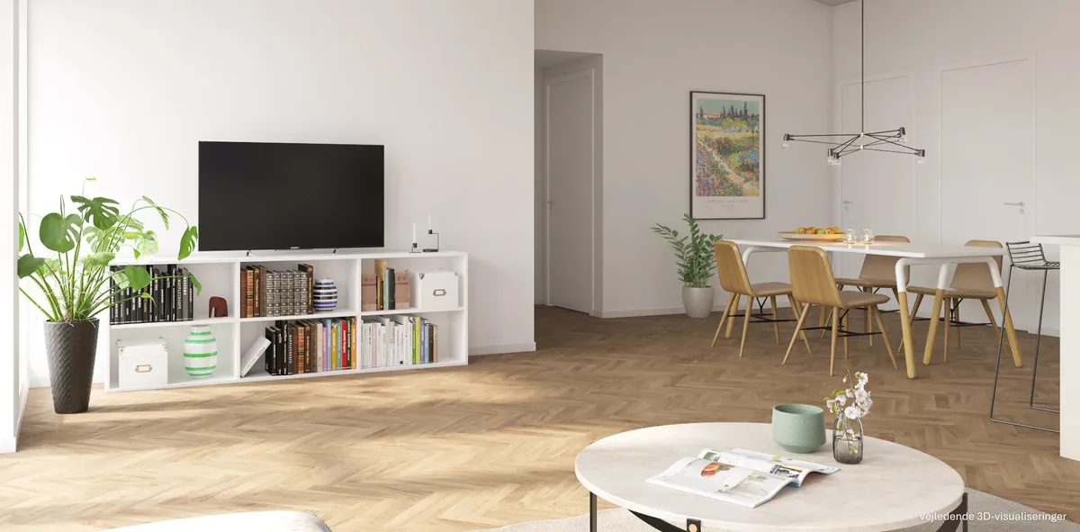 4-vær. rækkehus på 116 m² - Ringsted - Billede 1