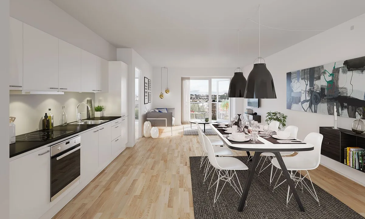 3-vær. lejlighed på 89 m² - Herlev - Billede 1