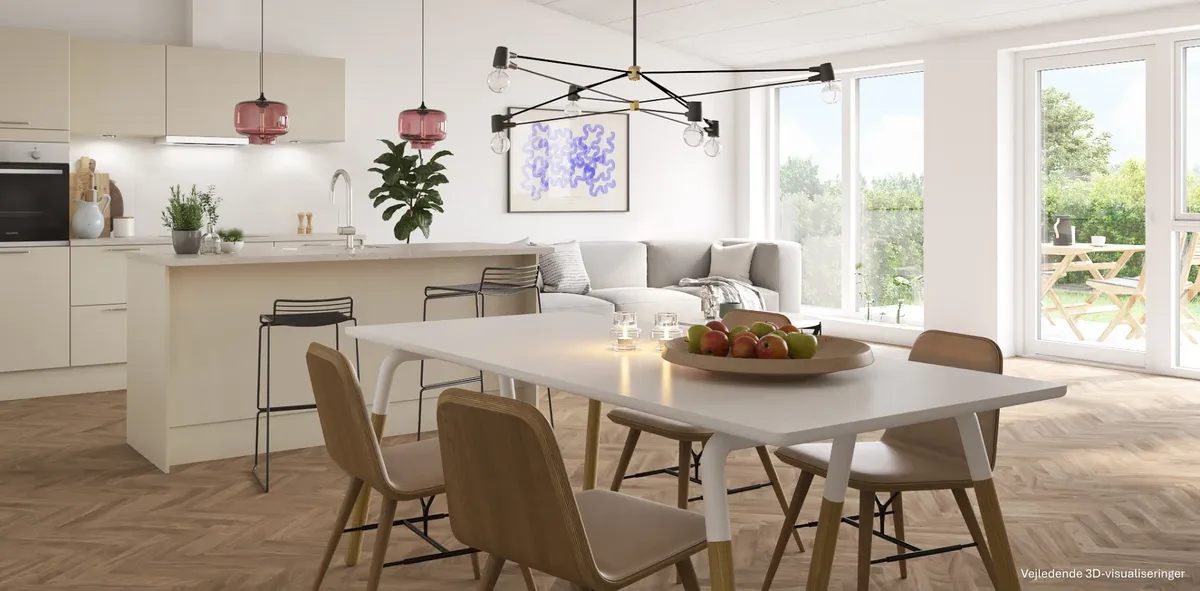 4-vær. rækkehus på 116 m² - Ringsted - Billede 5