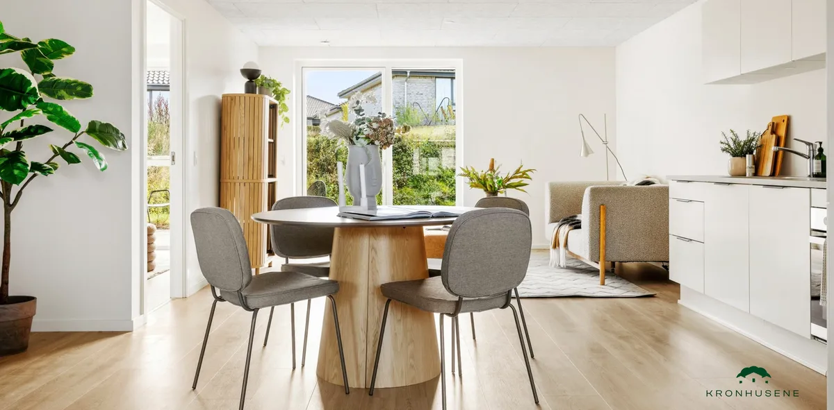 3-vær. rækkehus på 95 m² - Haderslev - Billede 1