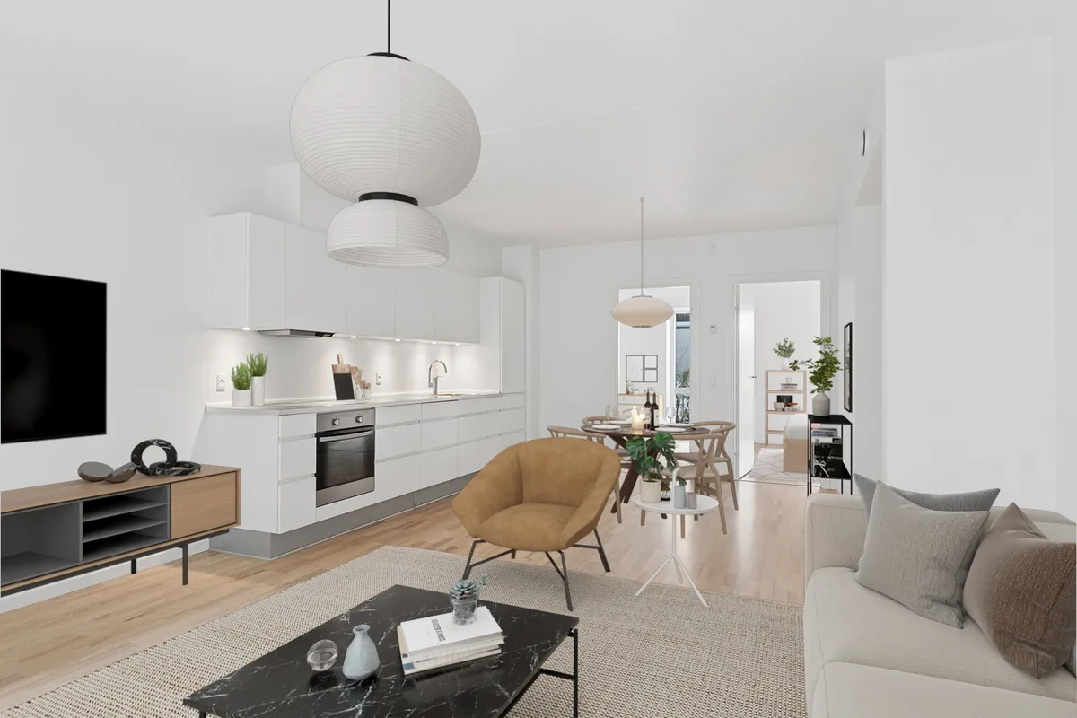 2-vær. lejlighed på 61 m² - Valby - Billede 2