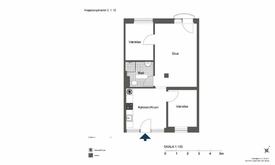 3-vær. lejlighed på 74 m² - Odense - Billede 2
