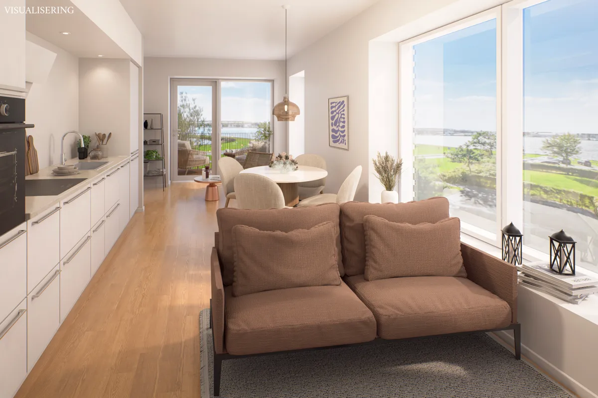 3-vær. lejlighed på 90 m² - Nørresundby - Billede 1