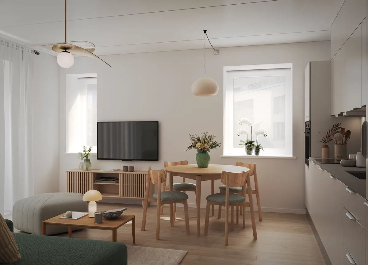 3-vær. lejlighed på 72 m² - Ringsted - Billede 1