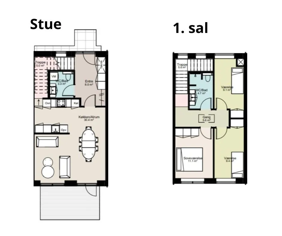 4-room terraced house, 110 m² - Viborg - Photo 10
