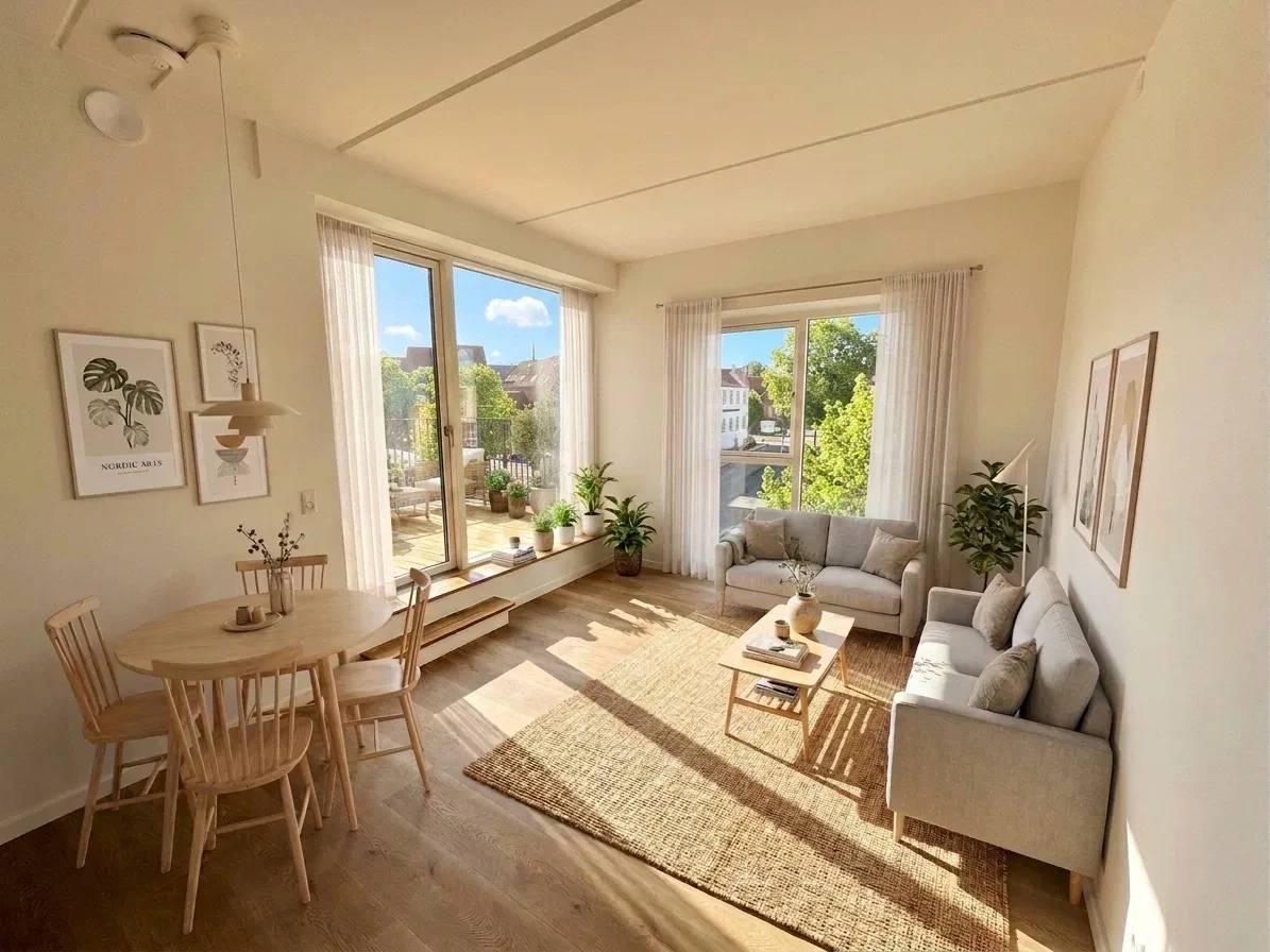 4-vær. lejlighed på 93 m² - Hjørring - Billede 1