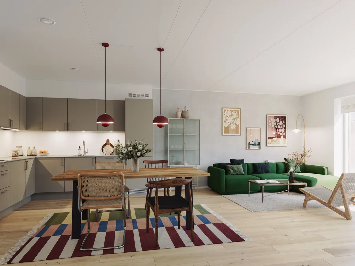 3-vær. rækkehus på 93 m² - Taastrup - Billede 4