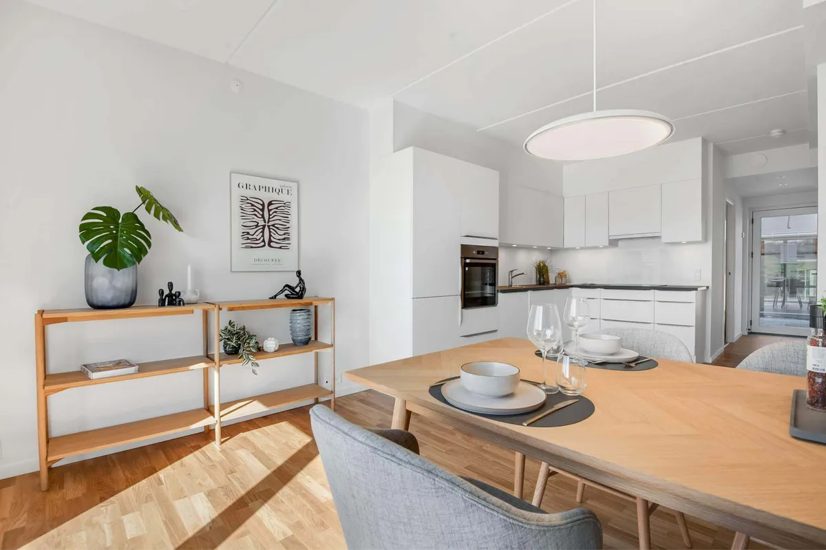 3-vær. rækkehus på 92 m² - Årslev - Billede 2