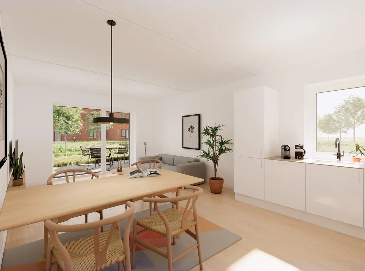 2-vær. lejlighed på 75 m² - Hedensted - Billede 1